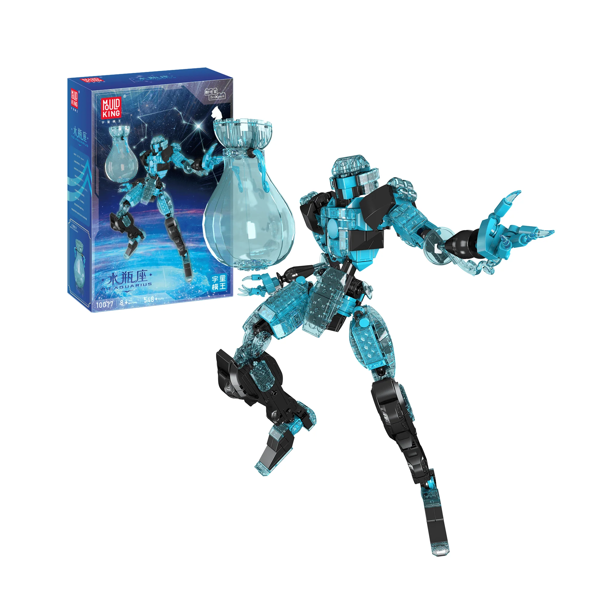 Mould King 10077 Aquarius of The Zodiac Series Building Set | 548 Pcs