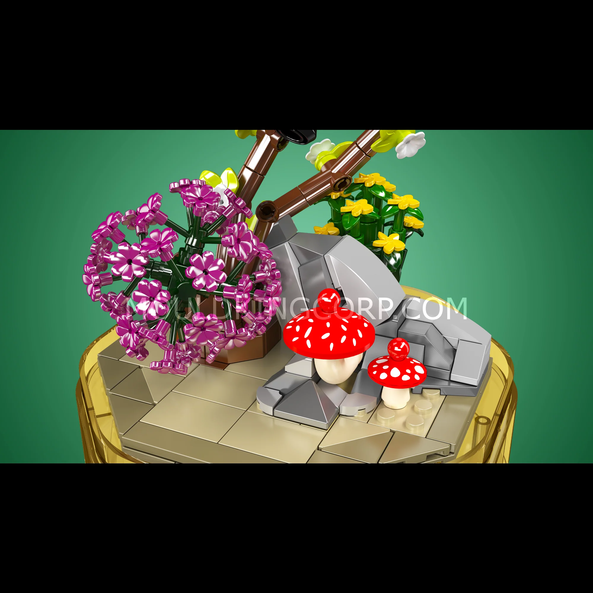 Mould King 10103 Ladybug Music Box Building Block Set | 432 Pcs - Image 3