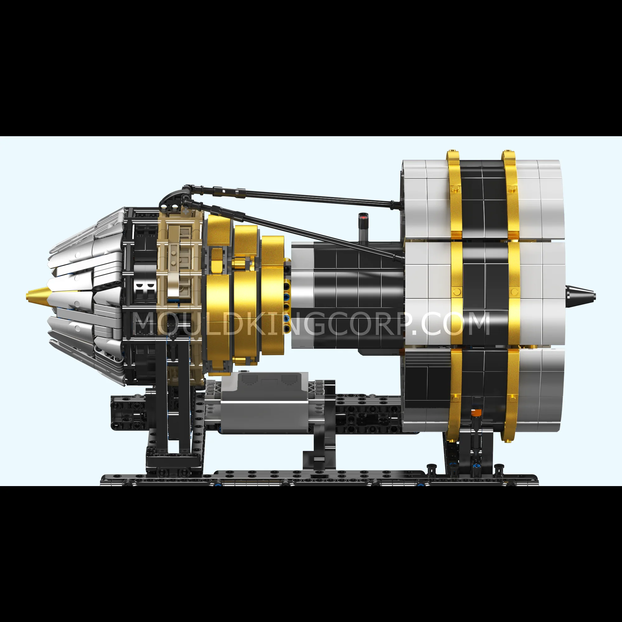 Mould King 10141 Motorised Turbine Engine Building Set | 2,256 Pcs - Image 5