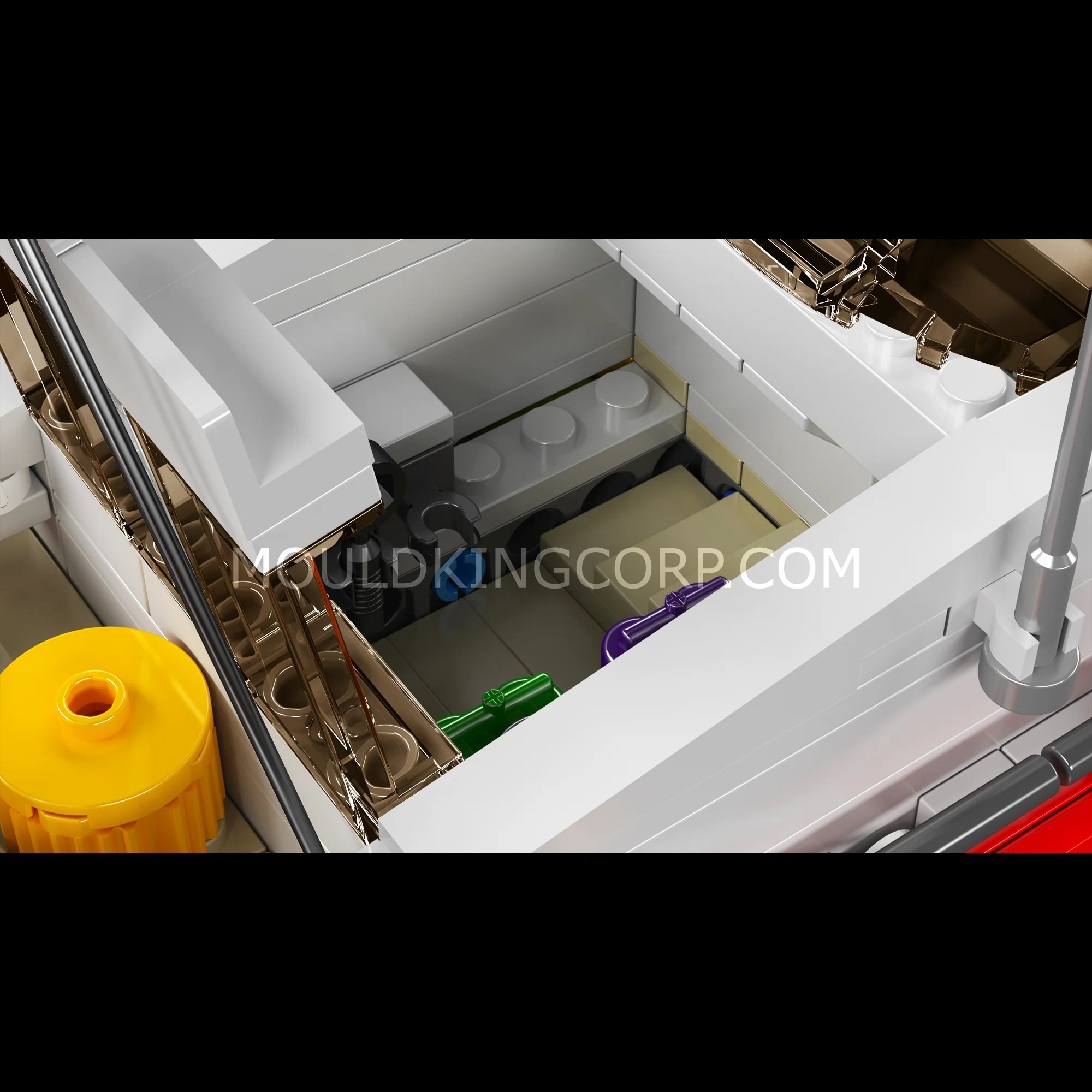 Mould King 10190 Modern Ocean Cruiser Building Set | 767 Pcs - Image 2