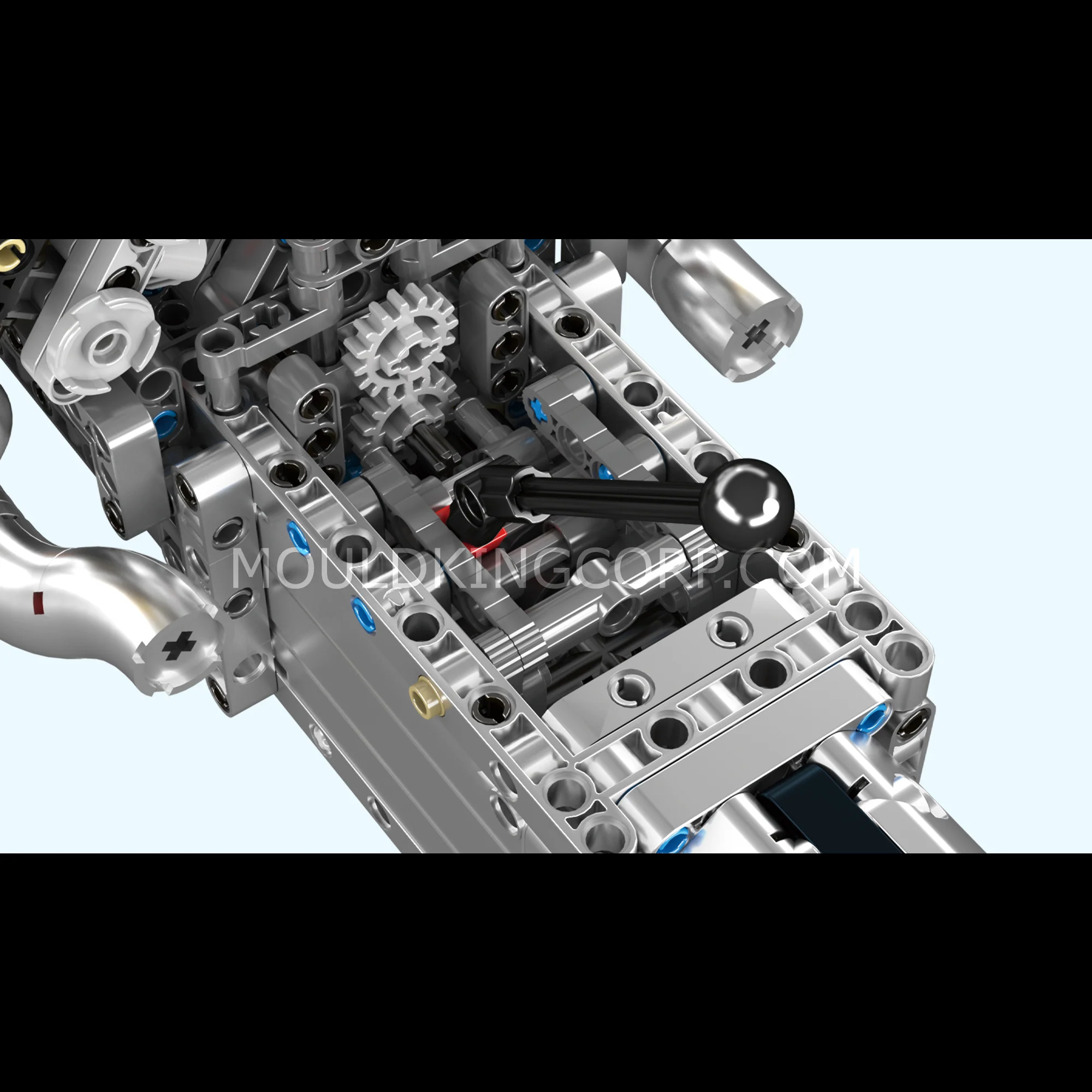 Mould King 10202 Motorised Lambo V12 Engine & Gearbox Building Set | 1,260 Pcs - Image 2