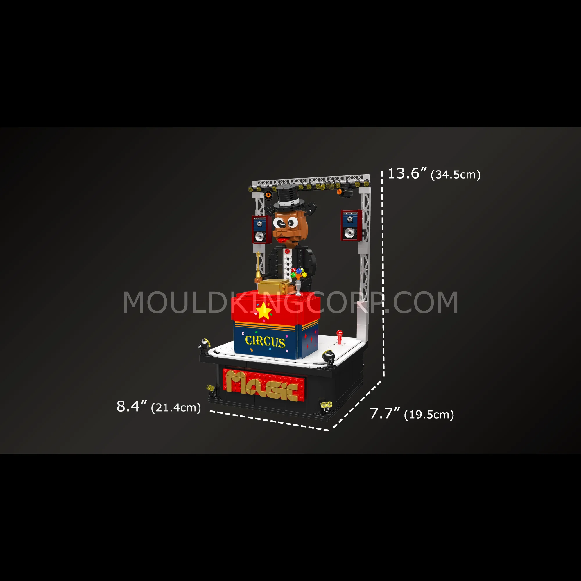 Mould King 10240 Magic Show Stage Building Set | 1,468 Pcs - Image 6