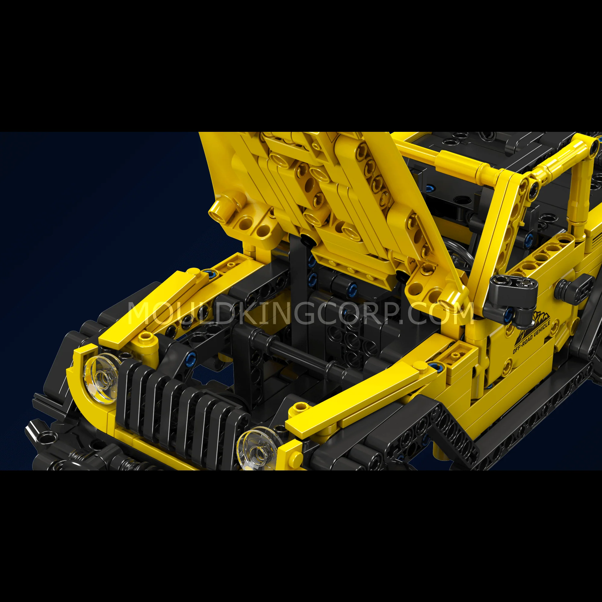 Mould King 15058 Wrangler Off-road Car Model Building Set | 746 PCS - Image 2