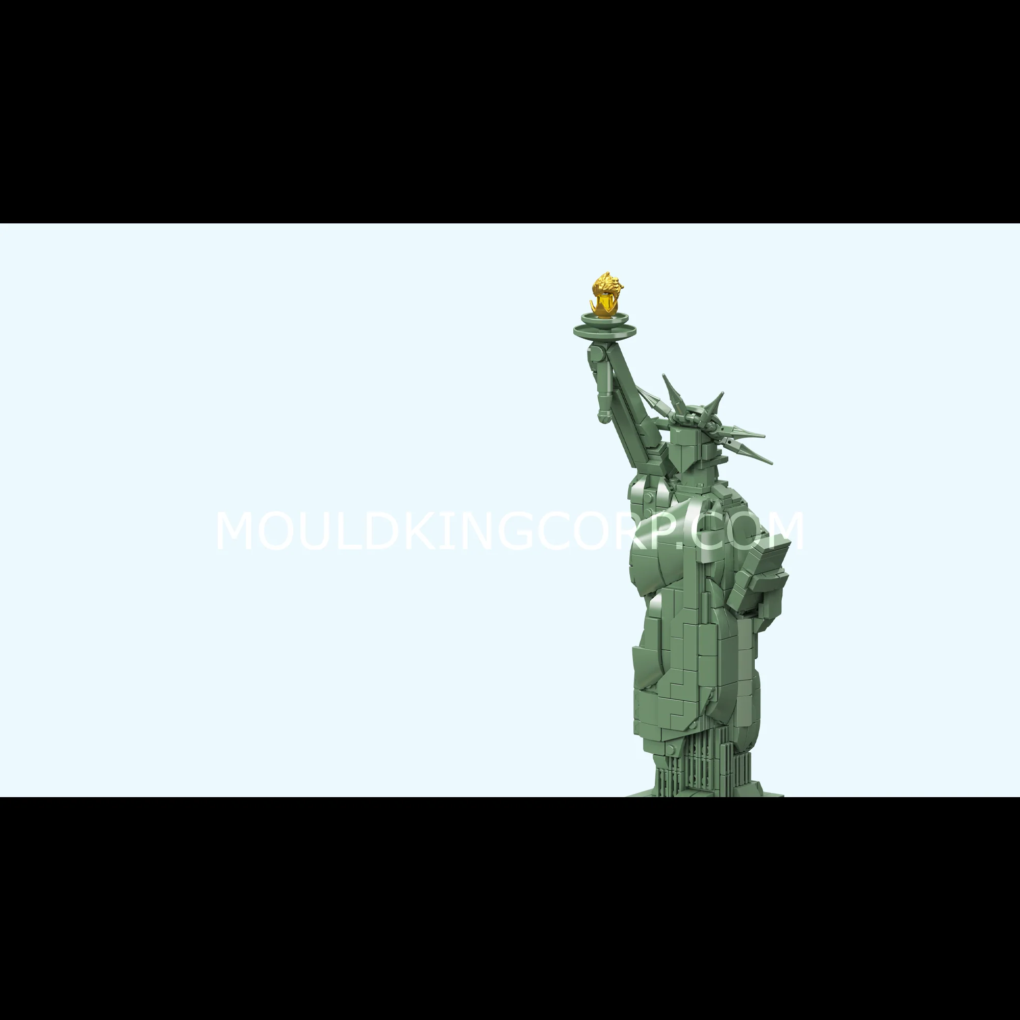 Mould King 22032 Statue of Liberty Architecture Building Set | 2,620 Pcs - Image 4