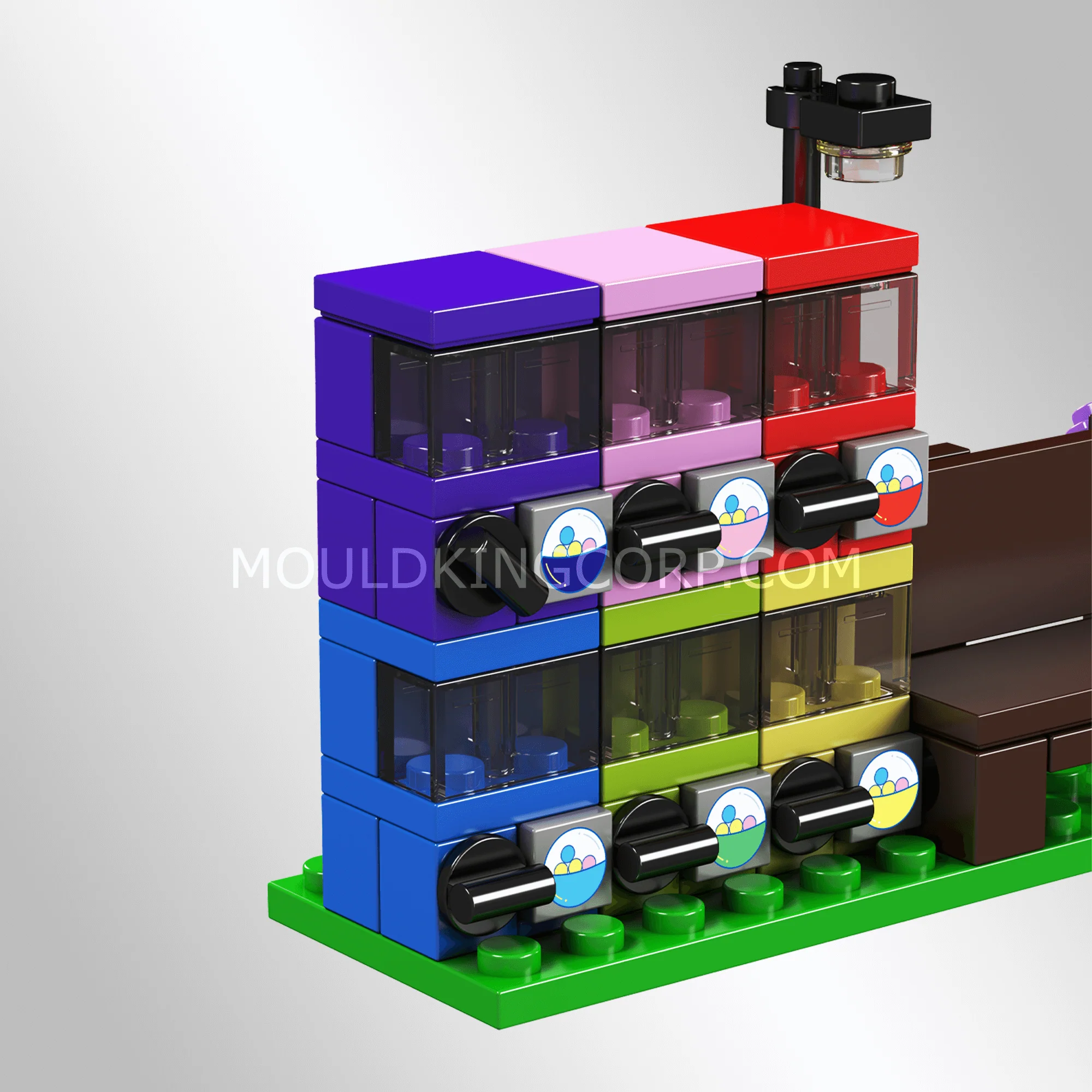 Mould King 24025 Oden Stand & Capsule Toy Machine Building Set | 265 Pcs - Image 3