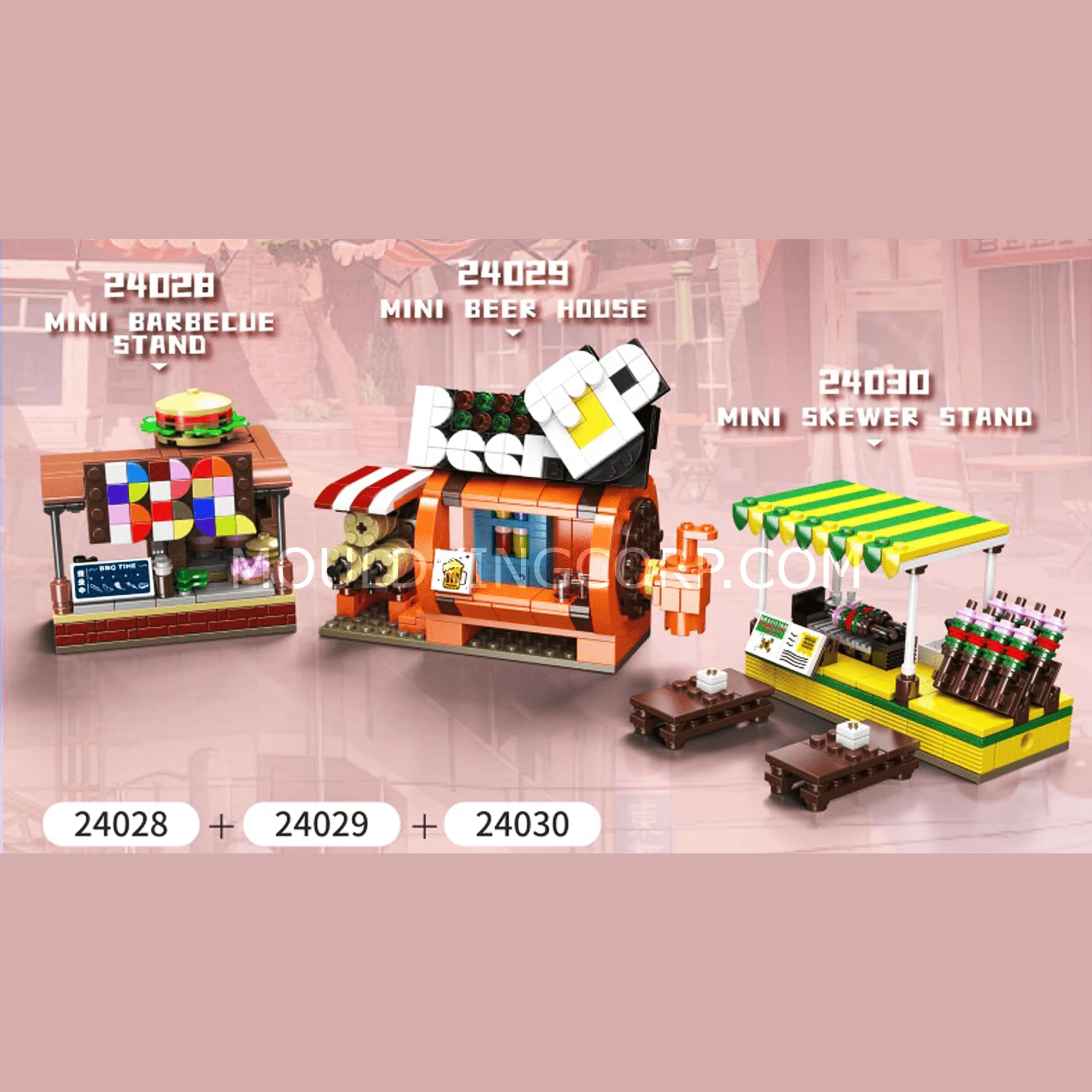 Mould King 24025 Oden Stand & Capsule Toy Machine Building Set | 265 Pcs - Image 7