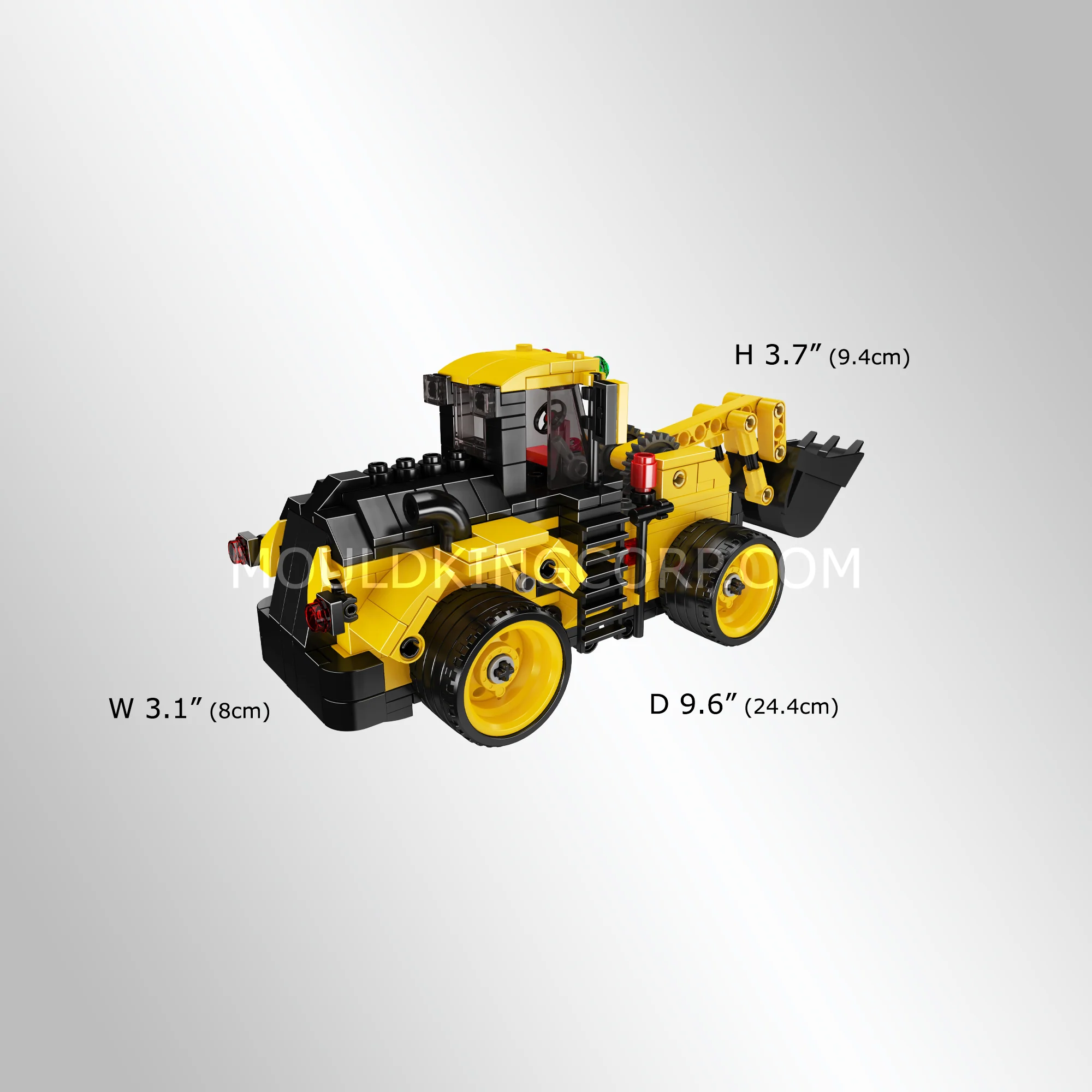 Mould King 24083 Wheel Loader Construction Vehicle Building Set | 456 Pcs - Image 5