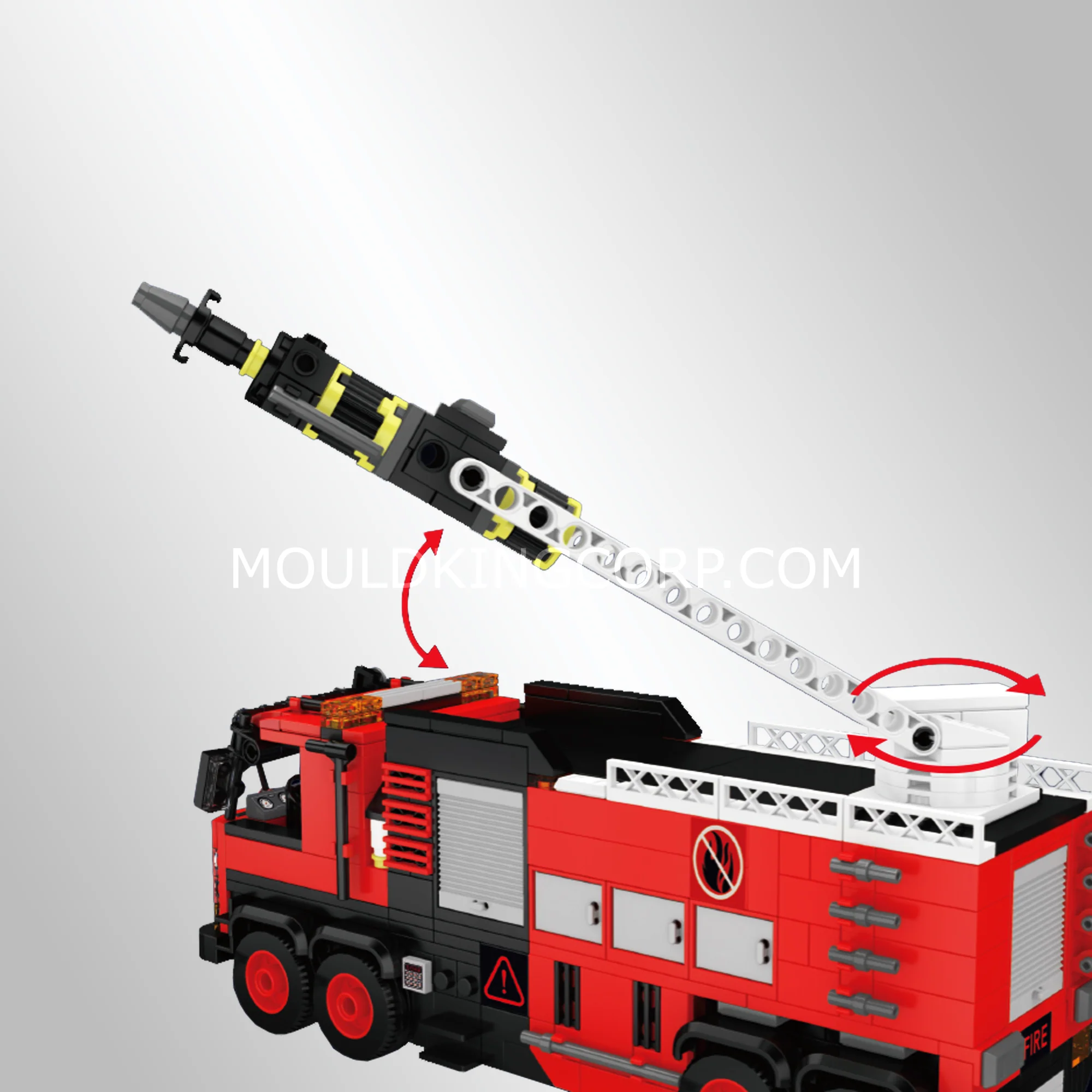 Mould King 24094 Urban Rescue Fire Truck Building Set | 752 Pcs - Image 2