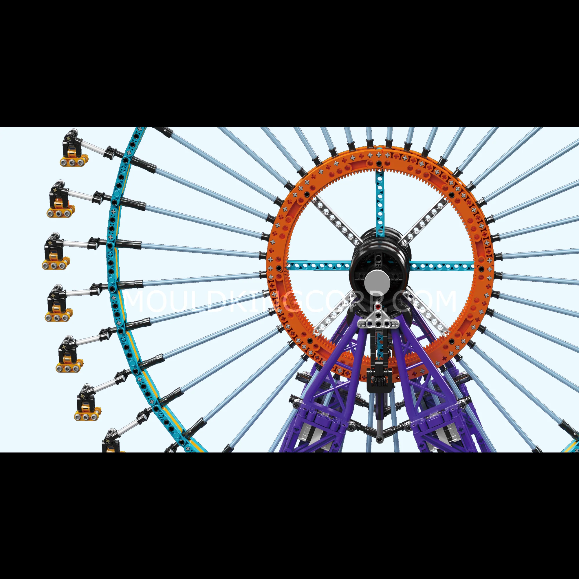 Mould King 26018 Great Ball Contraption Ferris Wheel Building Set | 4,402 Pcs - Image 5