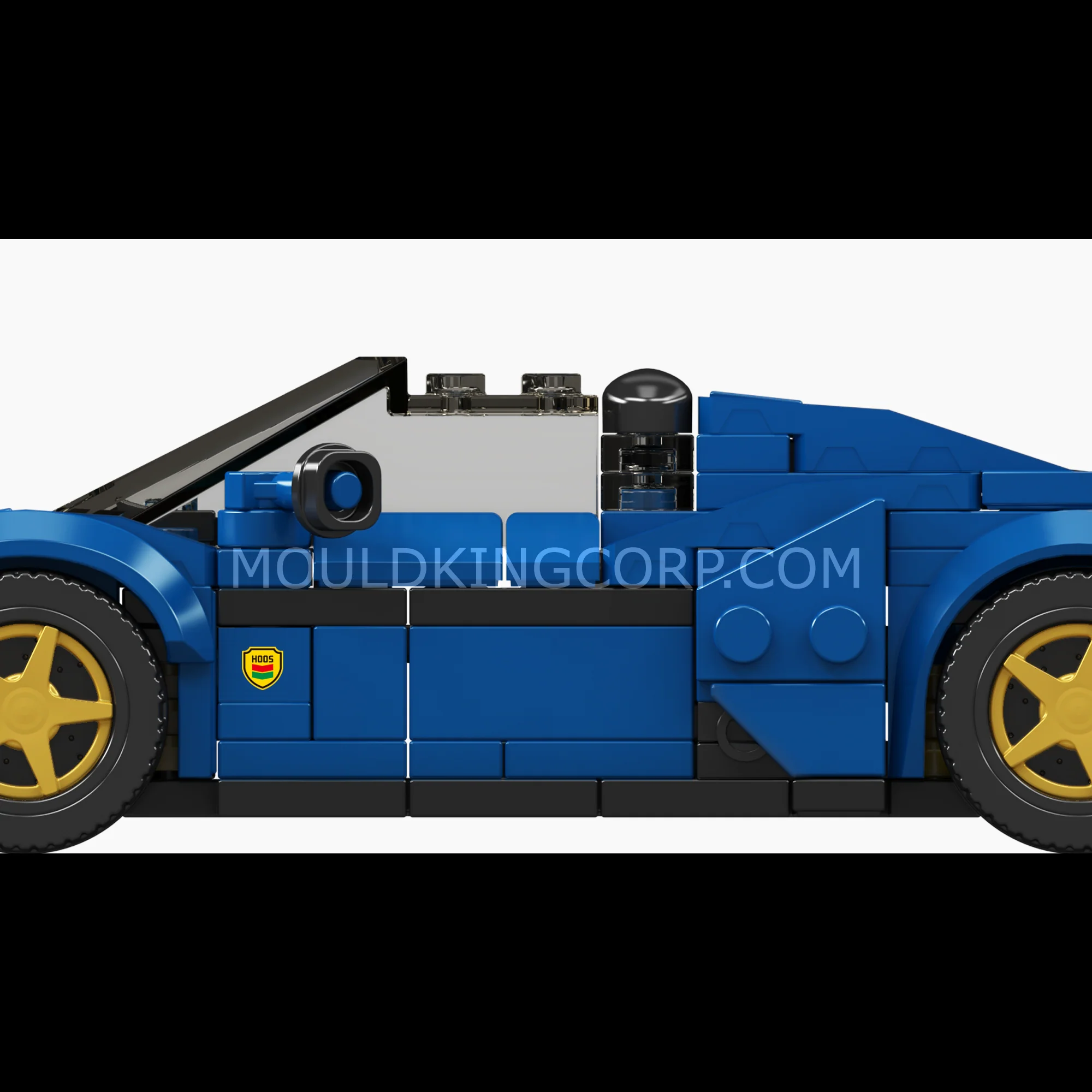 Mould King 27145 Italian V8 Anniversary Spider Building Set | 392 Pcs - Image 4