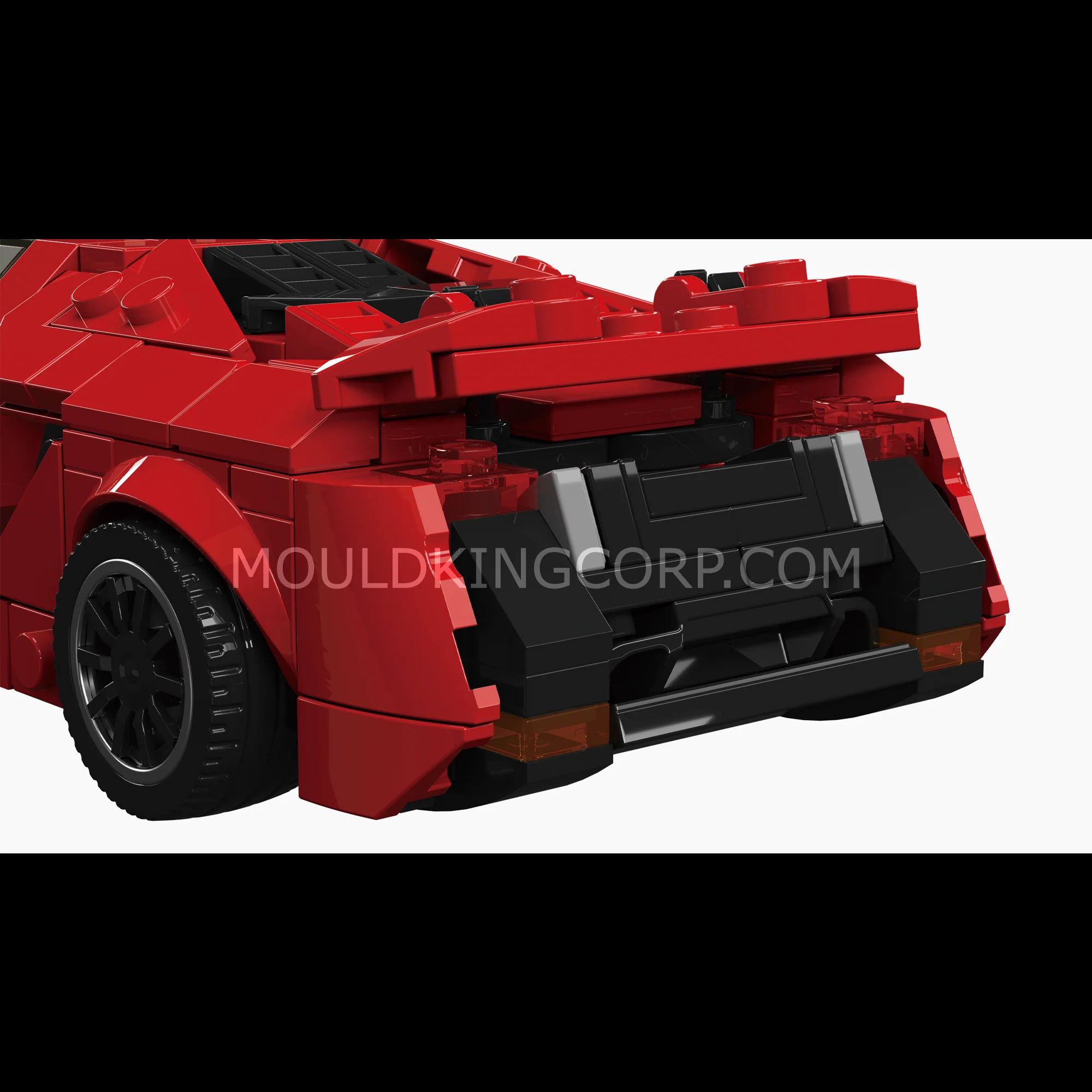 Mould King 27153 LK Angular Hypercar Building Set | 394 Pcs - Image 5