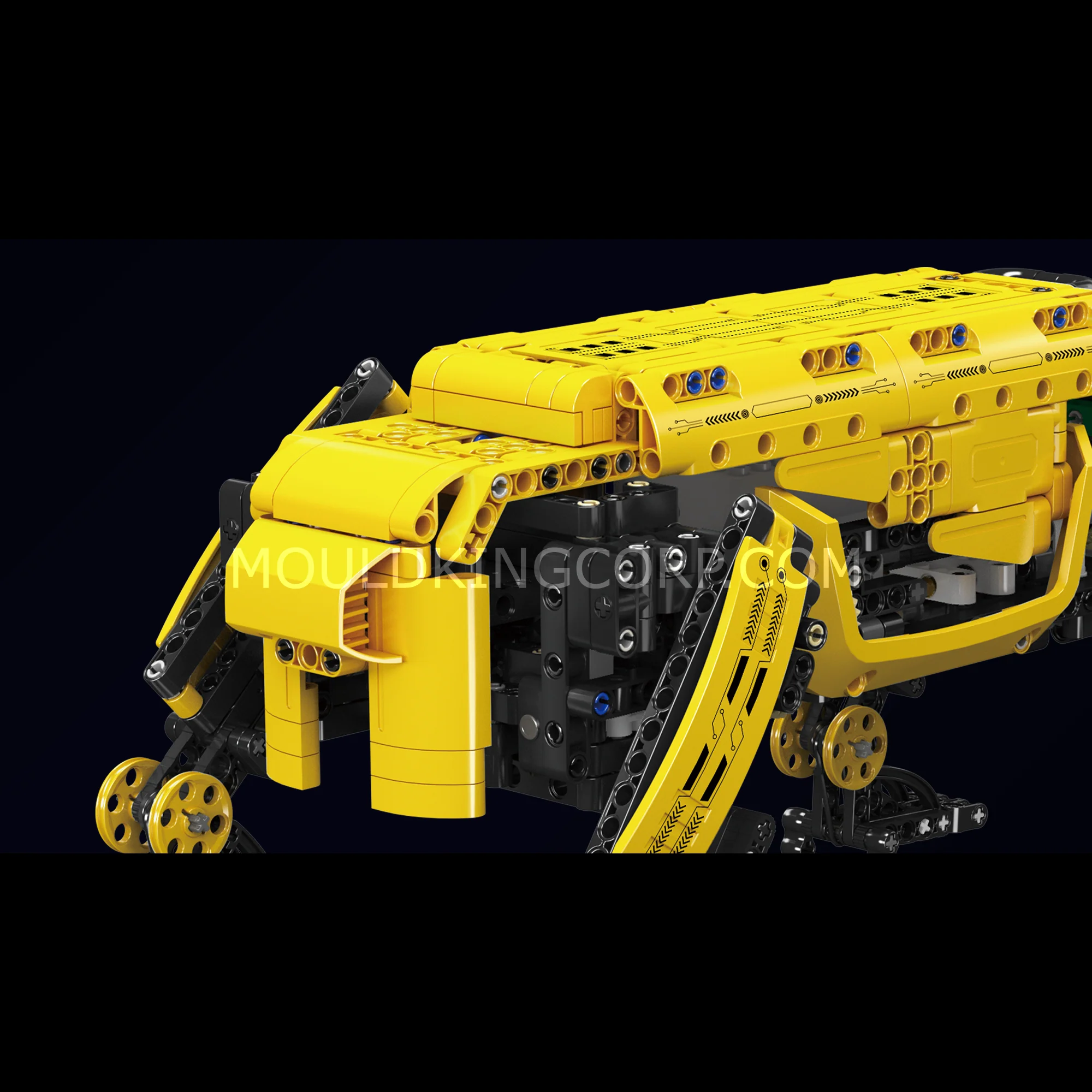Mould King 15075 Boston Robot Dog Remote Controlled Building Kit | 921 PCS - Image 5
