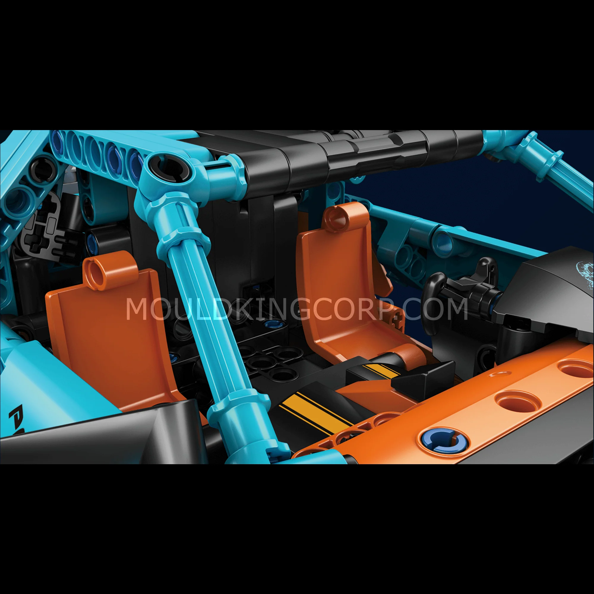 Mould King 13174 P1-GTR Sports Car Model Building Set | 936 PCS - Image 2