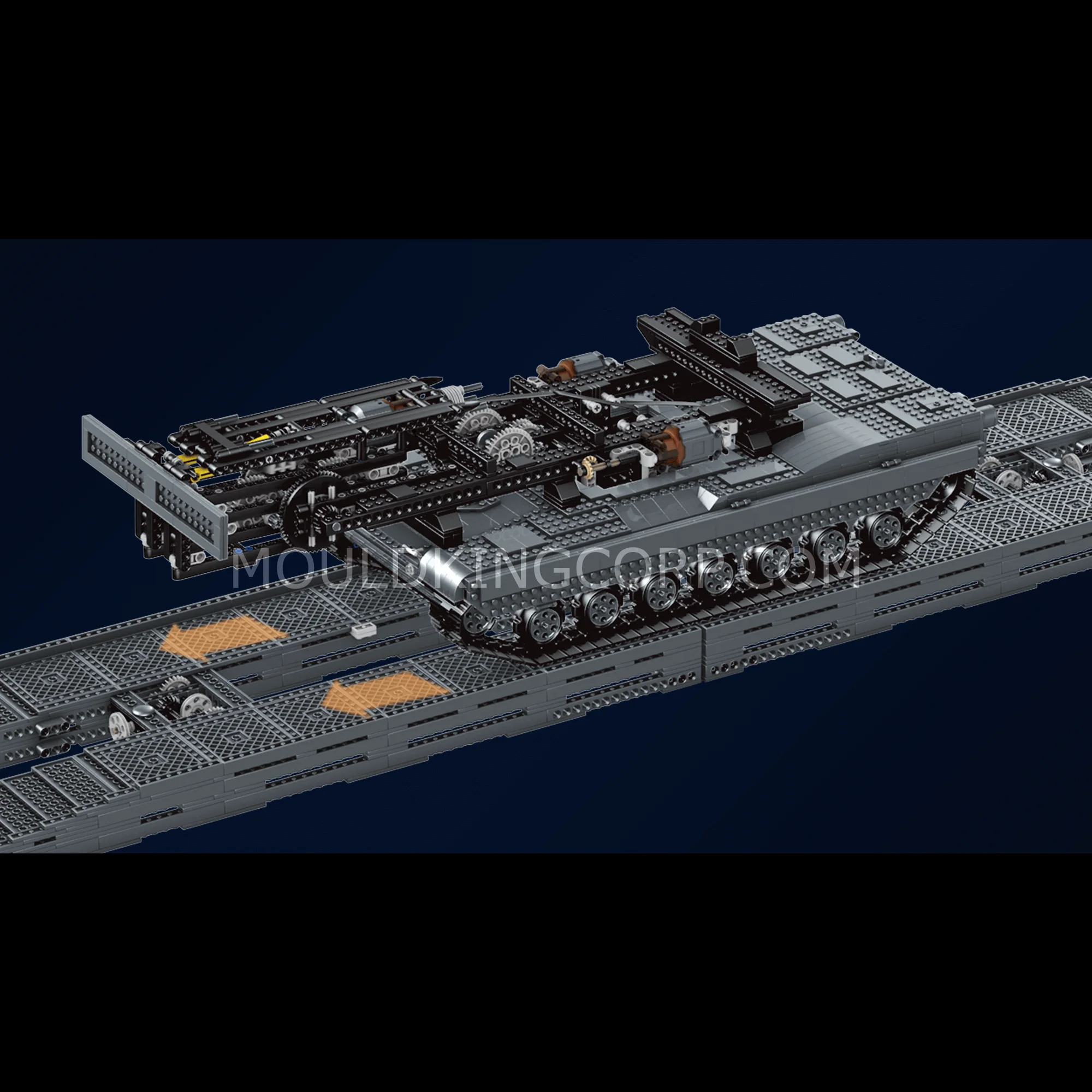 MOULD KING 20002 Assault Bridge Layer Remote Controlled Building Set | 2,388 PCS - Image 2