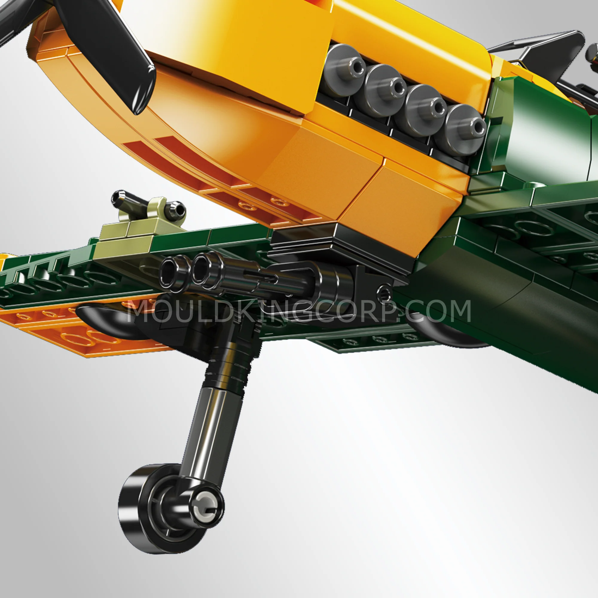 Mould King 24067 Messerschmitt BF 109 Aircraft Building Set | 574 Pcs - Image 2