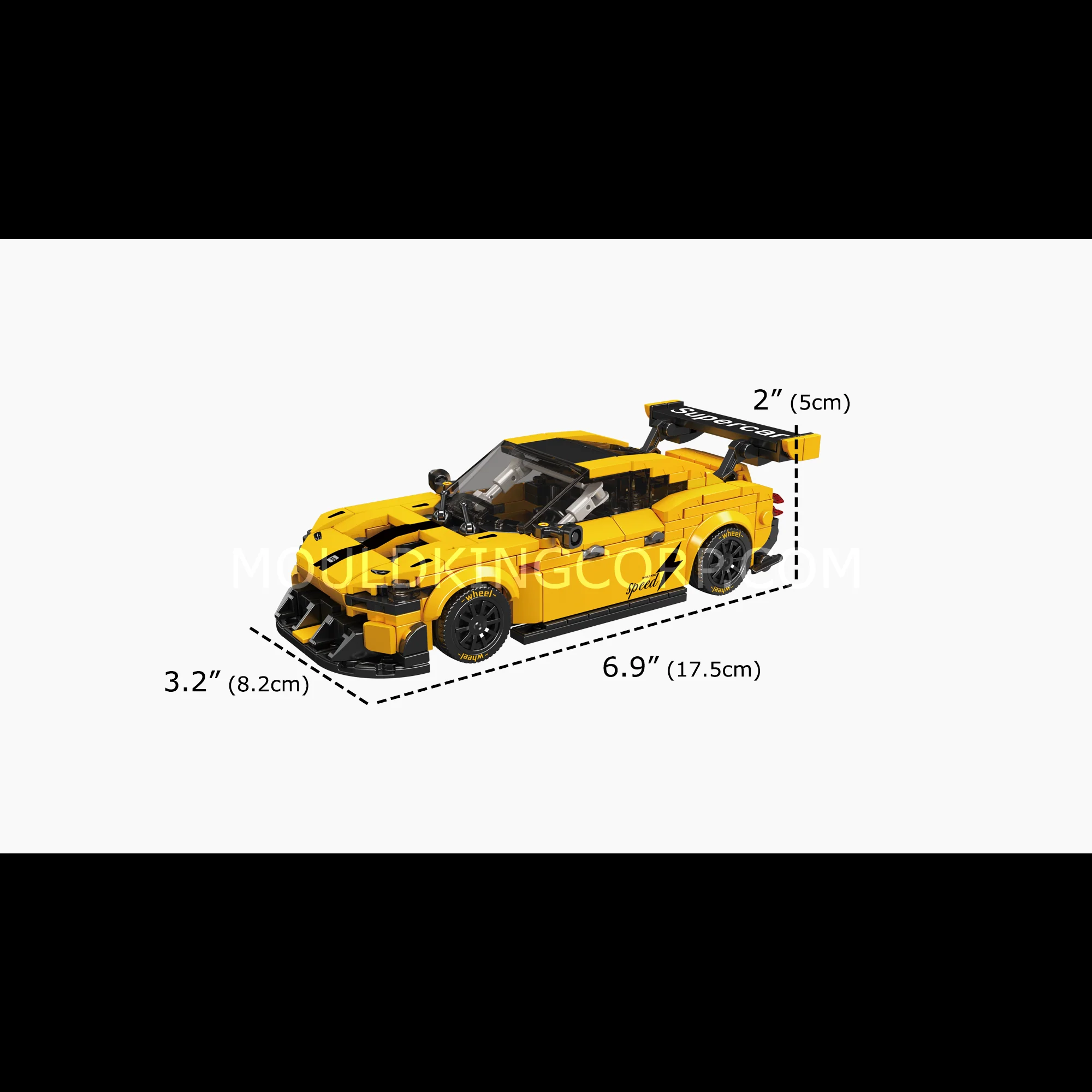 Mould King 27149 Electric Sports Coupe Building Set | 525 Pcs - Image 6