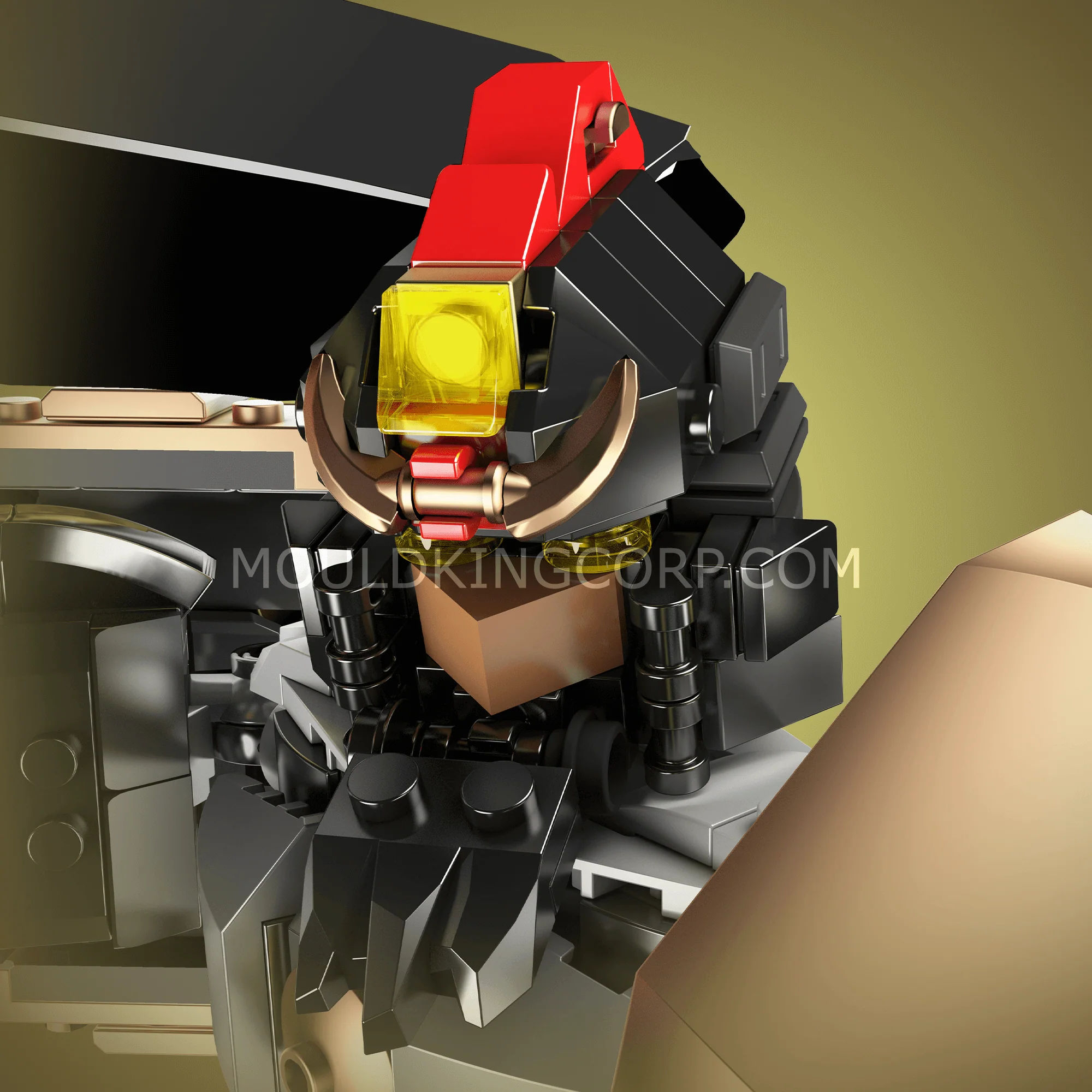 MOULD KING 93004 Legendary General Zhang Fei Building Set | 920 PCS - Image 2